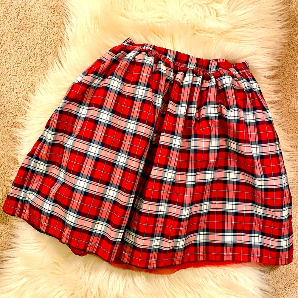 Lands' End Kids Plaid Skir
